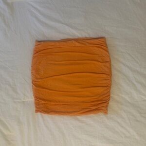 Oh Polly Ruched Mini Skirt